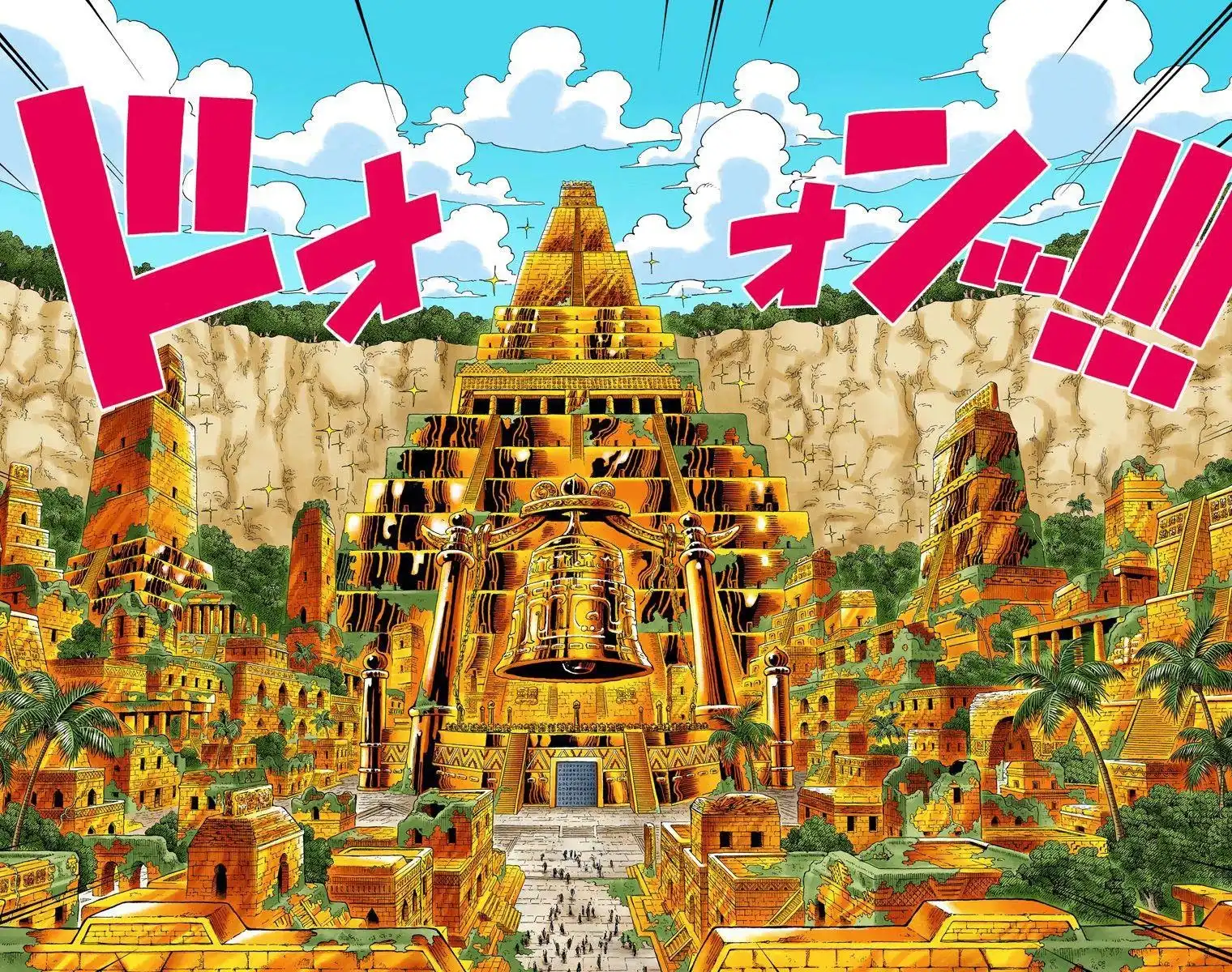 Was Oda inspired by the mysterious cities of gold to make shandora ? : r/ OnePiece