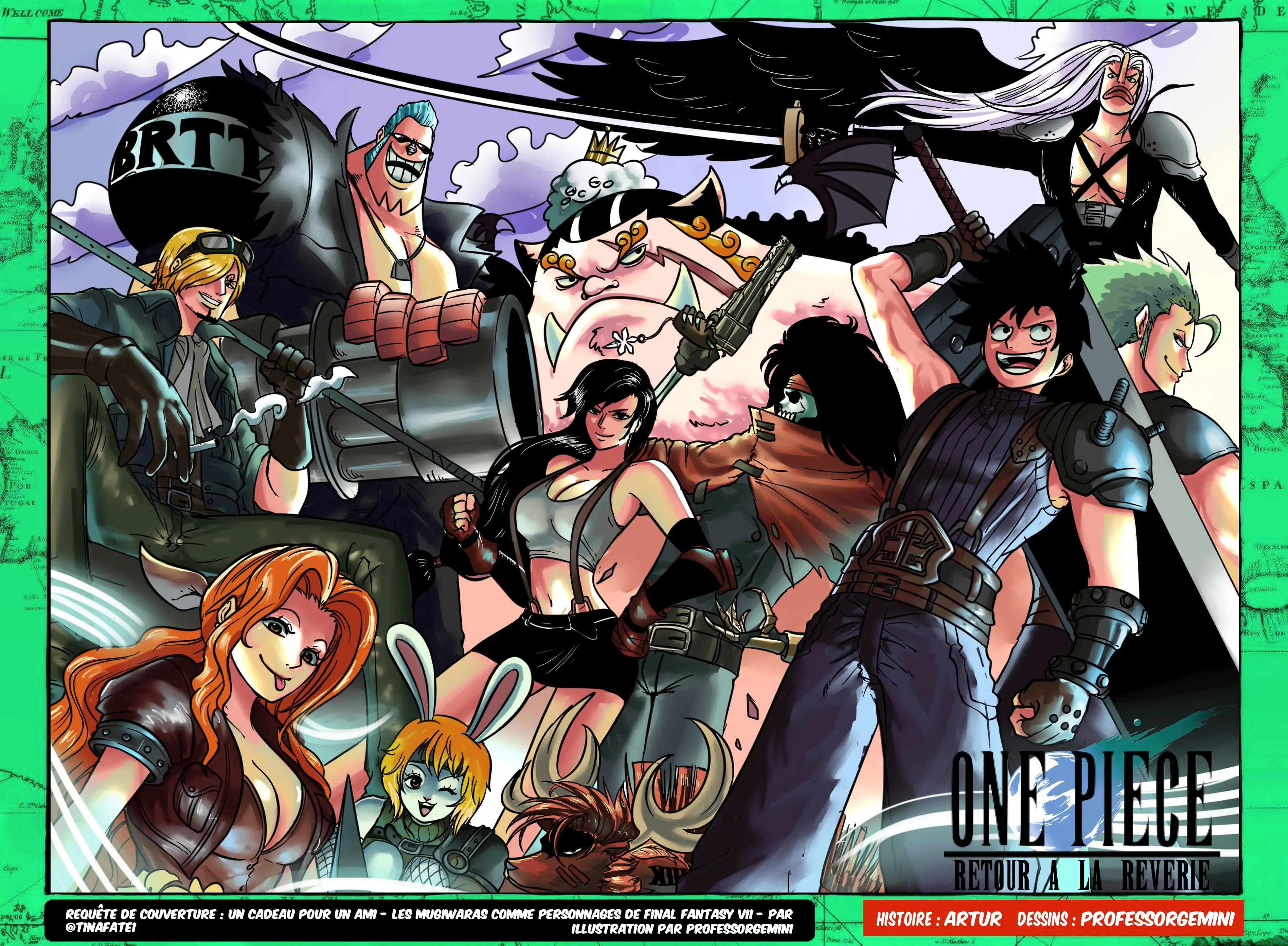 Scan One Piece Retour A La Reverie Fanmade 6